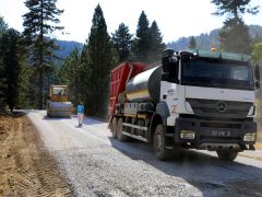 Alanya’da Yarım Asırlık Yol Sorunu Tarihe Karıştı