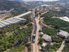 Kargıcak Mahallesi’ndeki sıcak asfalt serim çalışmalarının 2. etabına başladı.