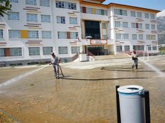 ALANYA BELEDİYESİ’NDEN OKULLARDA KAPSAMLI TEMİZLİK SEFERBERLİĞİ