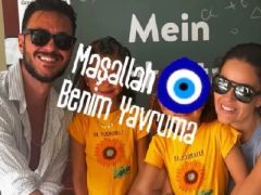 Pelin Akil ve Anıl Altan’ın İkizleri Alin ile Lina Okula Başladı