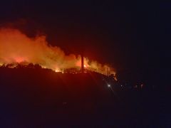 Alanya Demirtaş Ali Efendi ve Yaylakonak’ta Yangın Alarmı