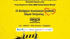 Atatürk Caddesinin İlk Yenilenme Etabı Başlıyor