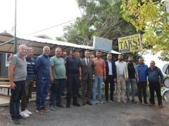 Kaymakam Öztürk, Okurcalar’da Esnaf ve Vatandaşlarla Buluştu