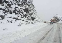 Alacabel Geçidi Beyaza Büründü