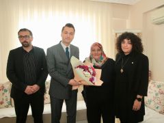 Kaymakam Öztürk’ten Anlamlı Bayram Ziyareti: Şehit Aileleri Unutulmadı