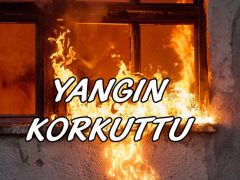 Alanya Oba Mahallesinde Yangın, Daire büyük hasar gördü