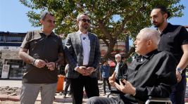 Atatürk Caddesi’nde Çalışmalar Hız Kesmeden Devam Ediyor