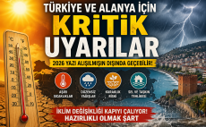 Türkiye ve Alanya İçin Kritik Uyarılar, Alışılmış Yazlar Geride Kalıyor