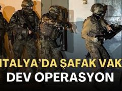 Antalya Merkezli Dev Operasyon