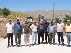 Akdam Yaylası Grup Yolunda Asfalt Mesaisi Başladı