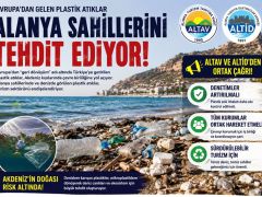 Avrupa’nın Plastik Atıkları Alanya Sahillerini Tehdit Ediyor;Turizmciler Alarm Verdi